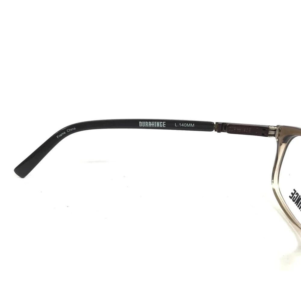 Durahinge Eyeglasses Frames DURAHINGE13 WALNUT FADE Rectangle Full Rim 53-17-140